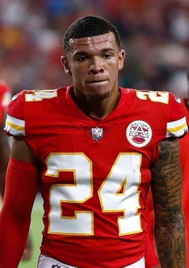 Skyy Moore as seen while posing for the camera in Downtown Kansas City in June 2023