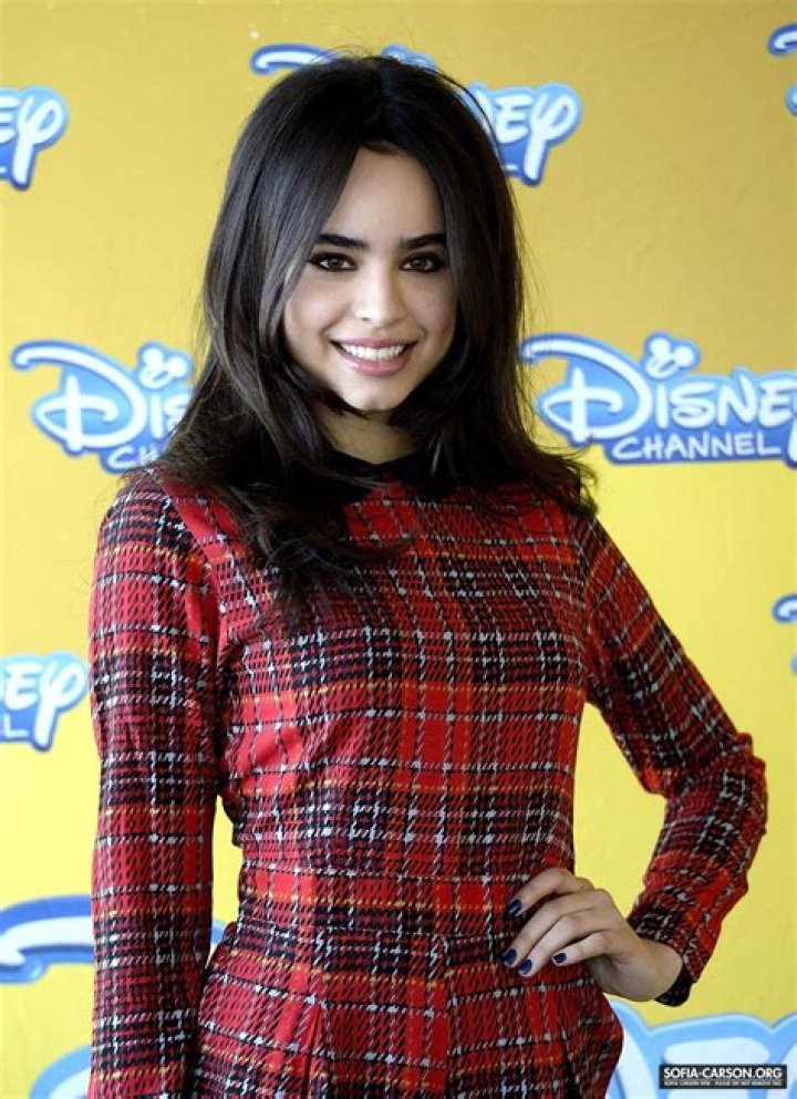 Sofia Carson promoting Disney's Descendants in Madrid in June 2015