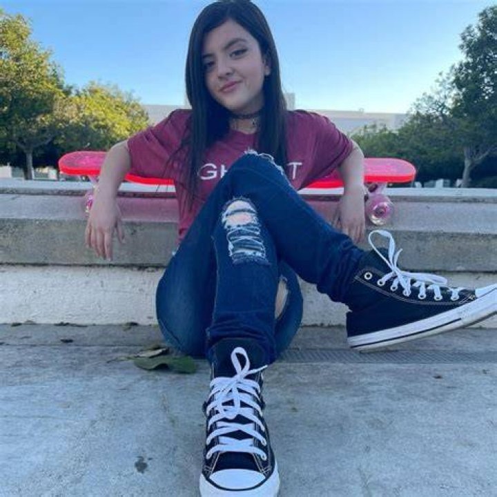 Sofia Chicorelli Serna a seen in a selfie that was taken in August 2021