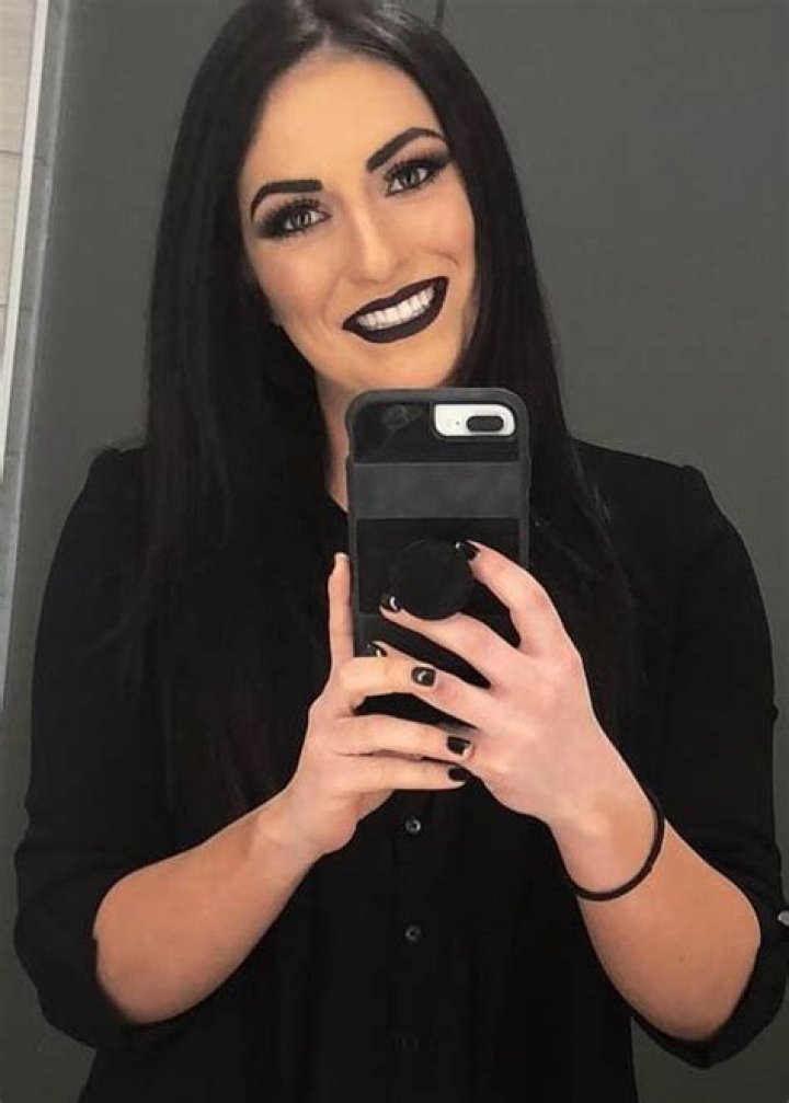 Sonya Deville in a selfie as seen in March 2018