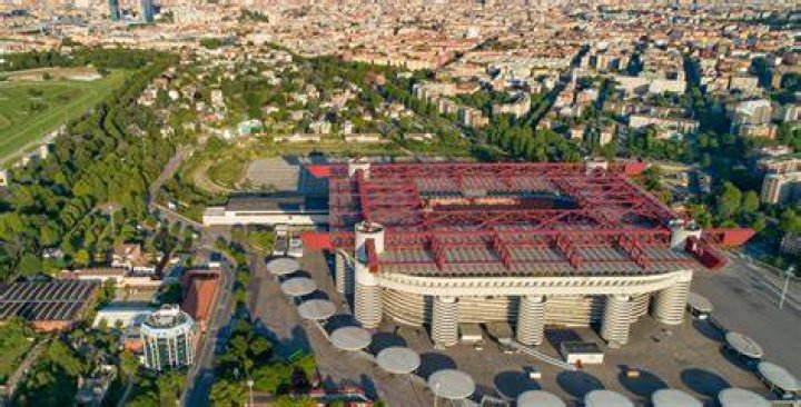 Soolking at San Siro Stadio in Milan, Italy in January 2022