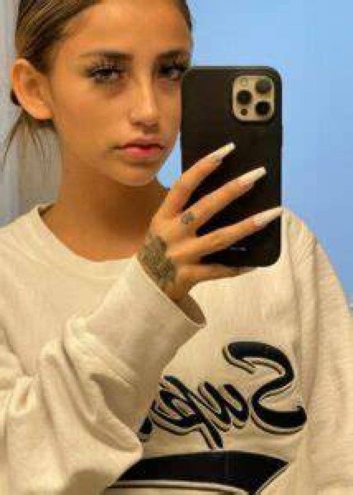 Sophie D&iacute;az as seen in a selfie that was taken in September 2021