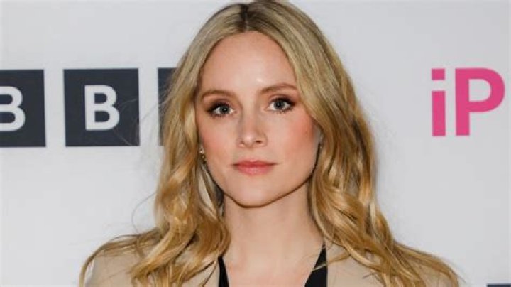 Sophie Rundle with her fiance as seen in February 2019