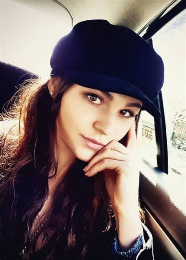 Sophie Skelton in a selfie in July 2018