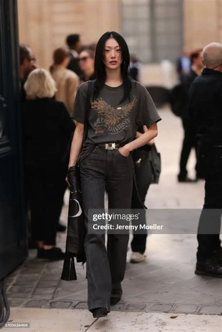 Sora Choi as seen in a picture taken in Paris, France in July 2018