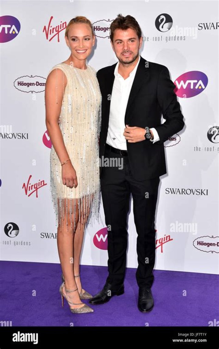 Stan Wawrinka and Donna Vekic on WTA Pre Wimbledon Party in London 2016
