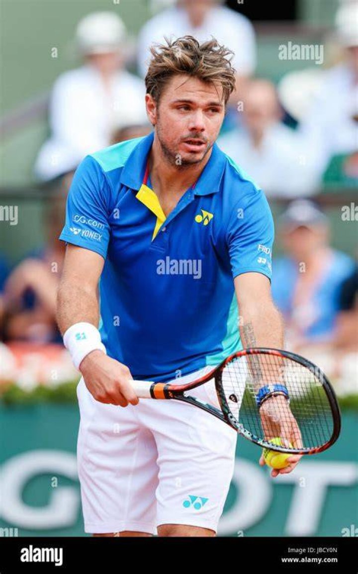 Stan Wawrinka during a match against Rafael Nadal on November 16, 2015 in London
