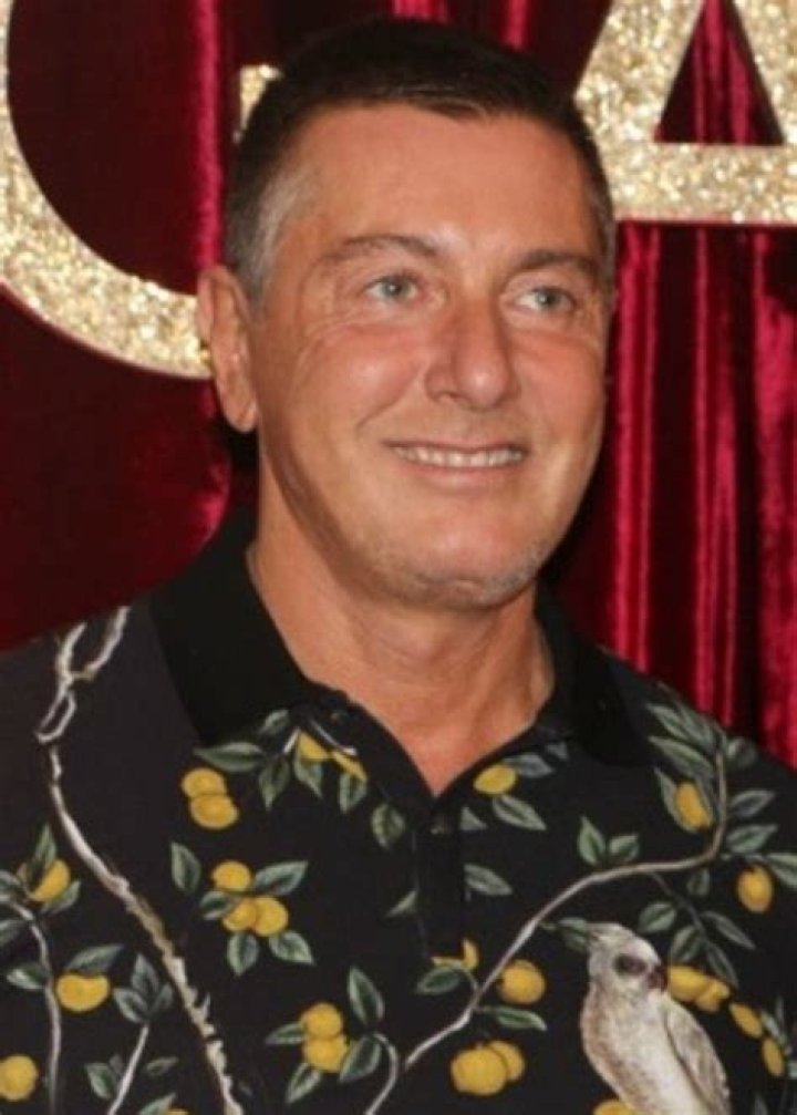 Stefano Gabbana during an event in April 2016