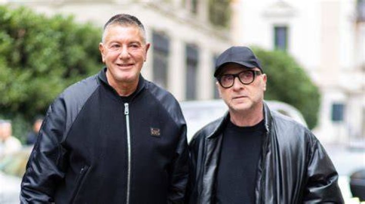 Stefano Gabbana (Right) and Domenico Dolce as seen in June 2013