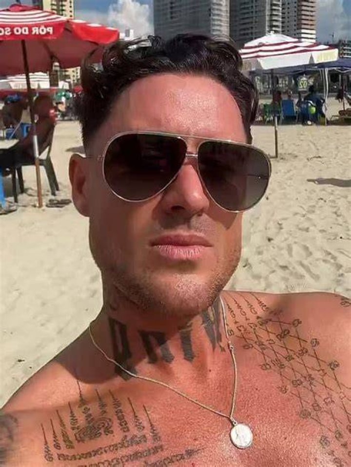 Stephen Bear in an Instagram selfie in April 2017
