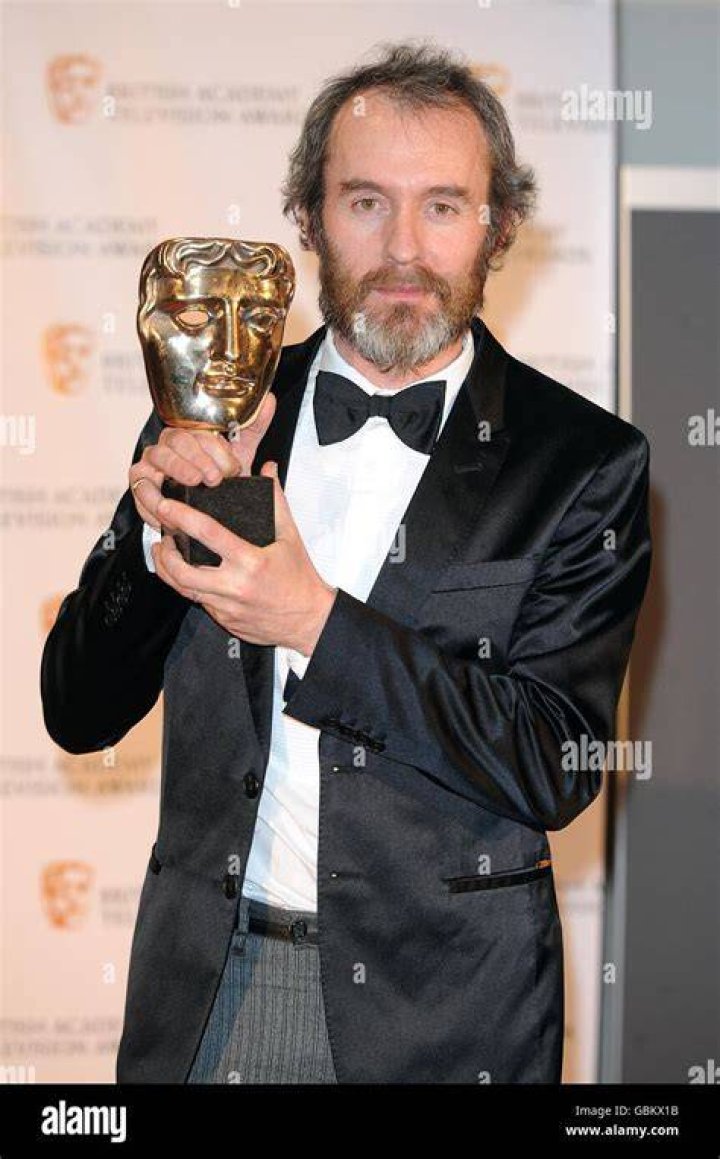 Stephen Dillane with an award