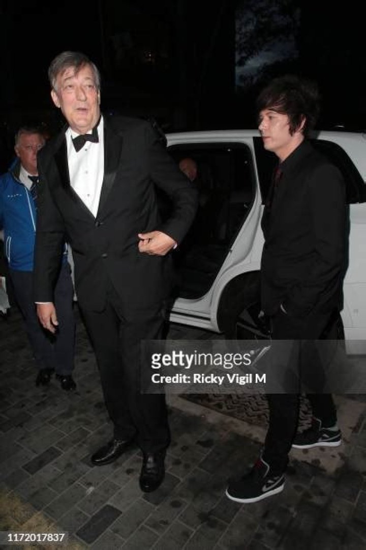 Stephen Fry seen attending London's WorldPride in 2012