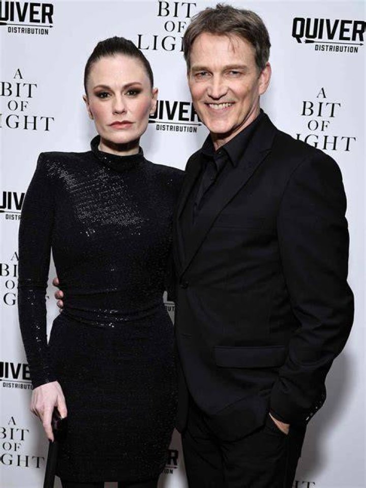 Stephen Moyer and Anna Paquin at the premiere screening of "Night One" in May 2016