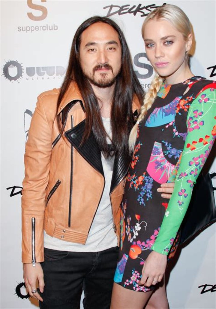 Steve Aoki and Tiernan Cowling at the Los Angeles event in 2012
