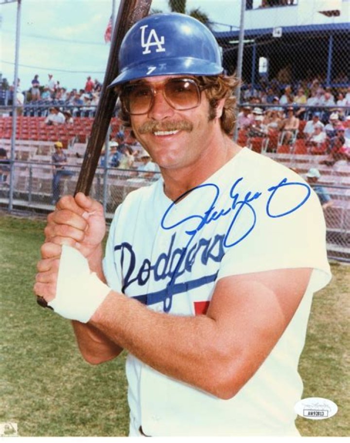 Steve Yeager as seen in a picture that was taken while holding a yoda in February 2020