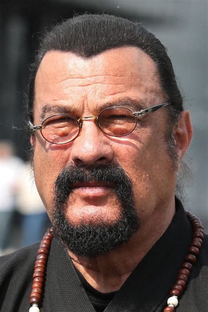 Steven Seagal in April 2020 thanking his fans and friends for their well wishes