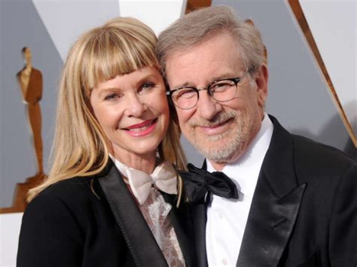 Steven Spielberg and Kate Capshaw