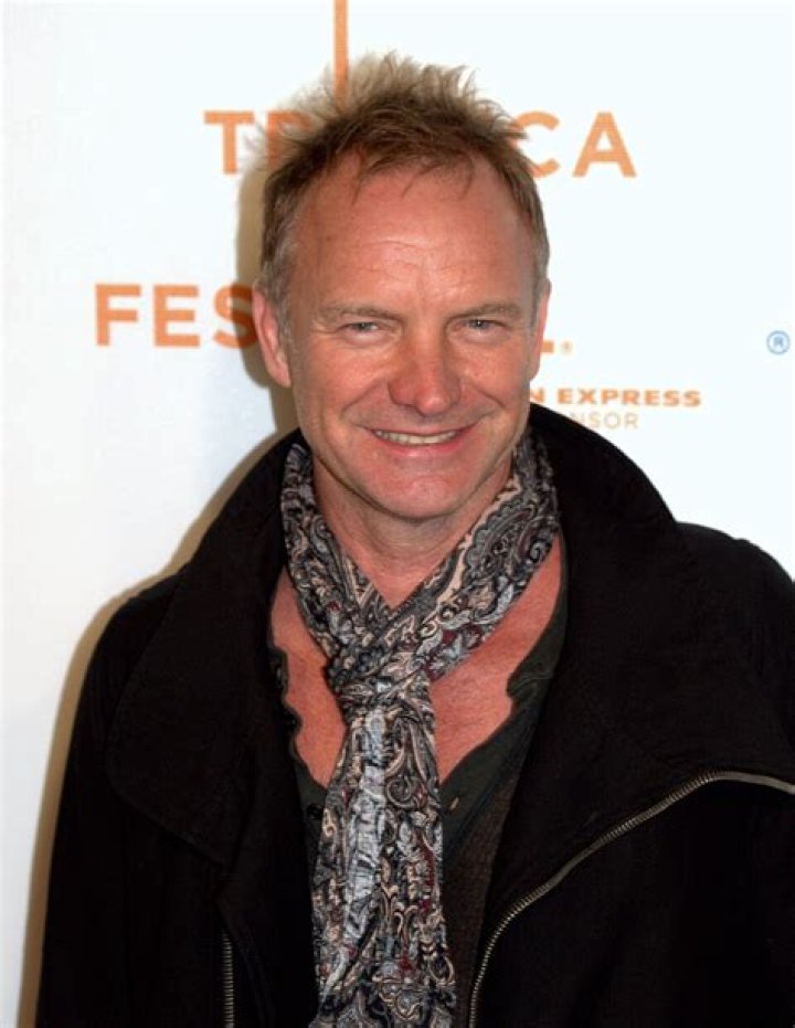 Sting at the 2009 Tribeca Film Festival
