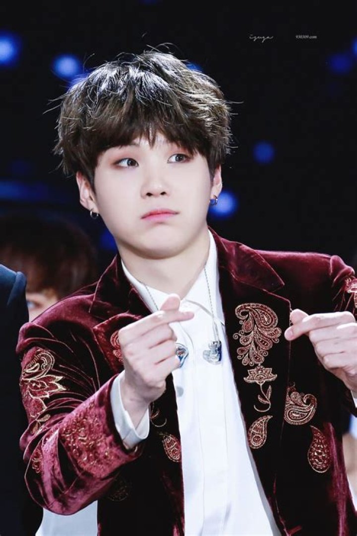 Suga at the 31st Golden Disk Awards
