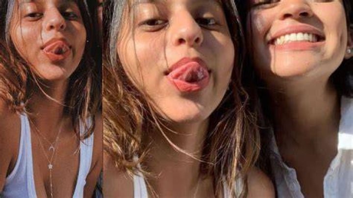Suhana Khan in a selfie