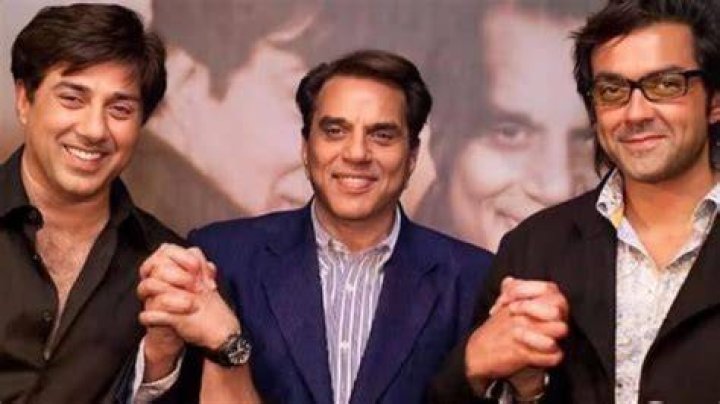 Sunny Deol and Dharmendra, as seen in November 2019