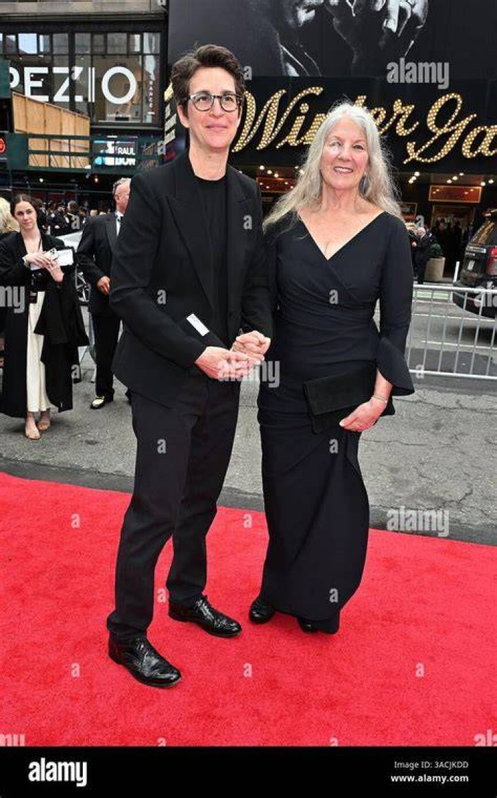 Susan Mikula and Rachel Maddow, as seen in October 2018