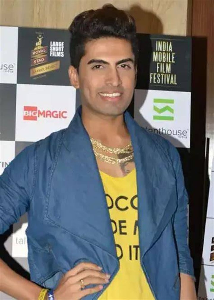 Sushant Divgikar as seen while posing for the camera in May 2023
