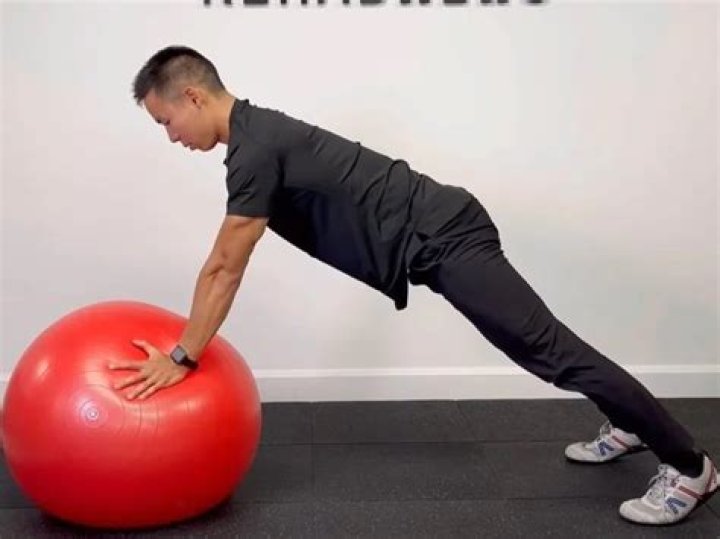 Swiss Ball Push-ups