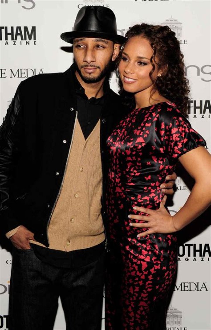 Swizz Beatz as seen with Alicia Keys