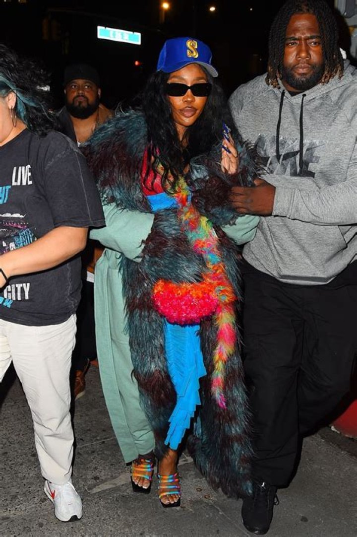 SZA at the New York Fashion Week for Rihanna&rsquo;s Fenty Puma Autumn/Winter&rsquo;16 collection