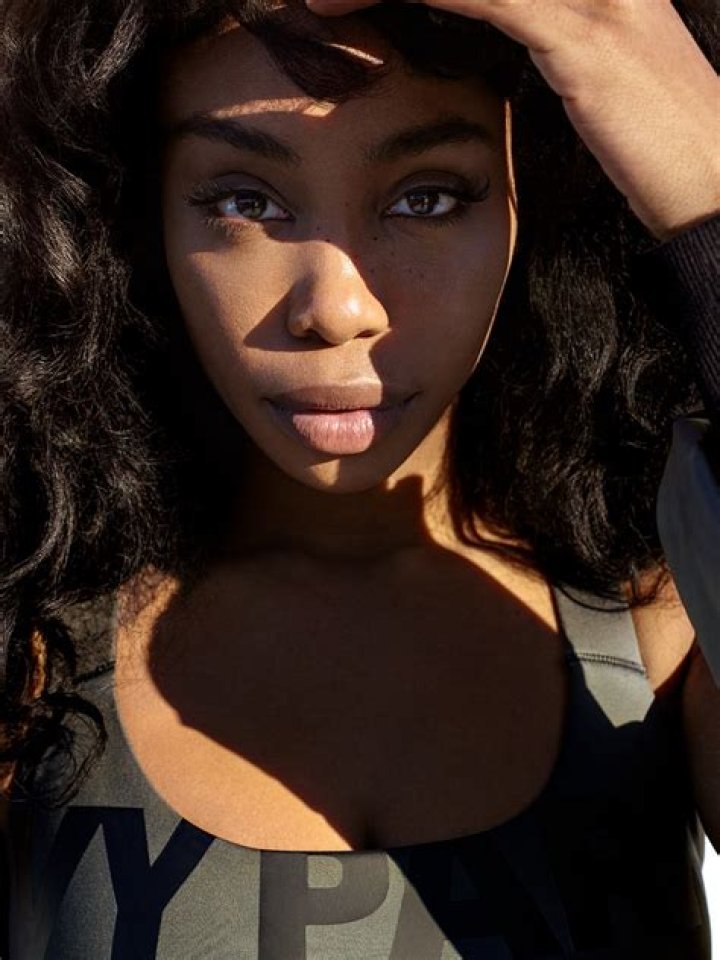 SZA in an Ivy Park photo shoot in March 2017