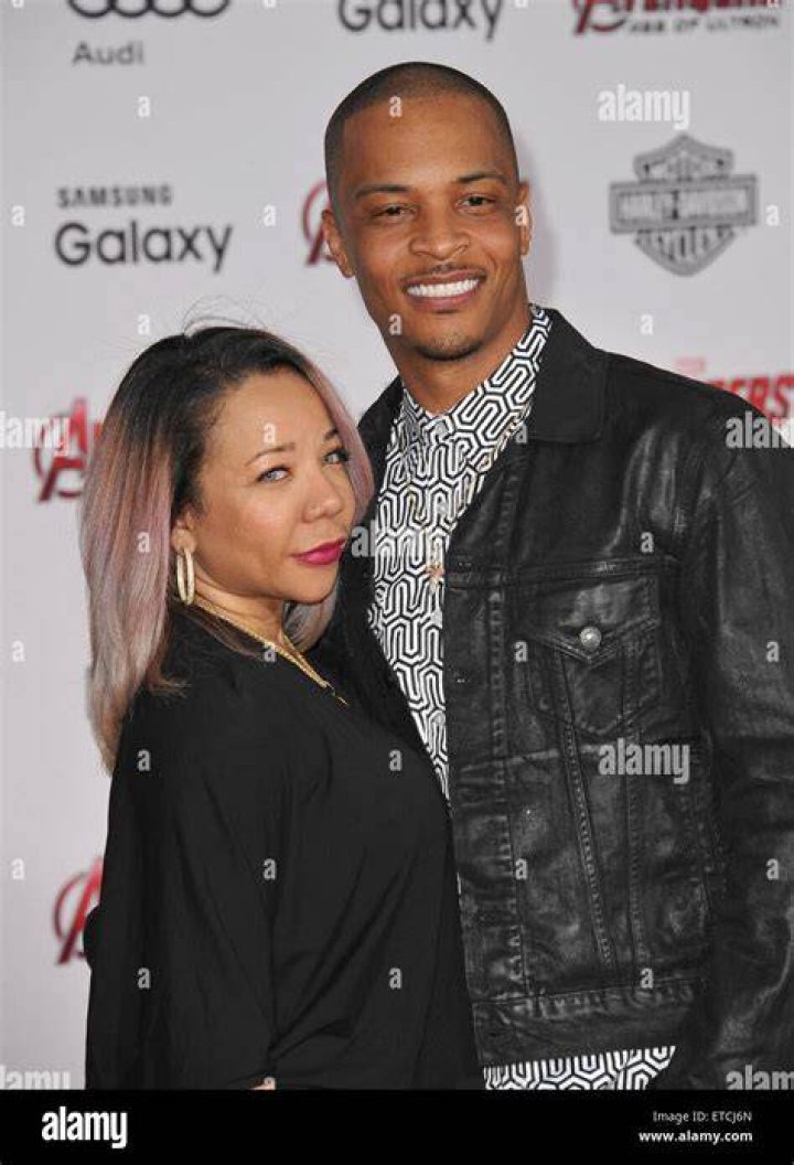 T.I. with Wife Tameka