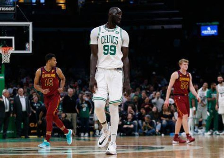 Tacko Fall as seen in an Instagram Post in December 2020