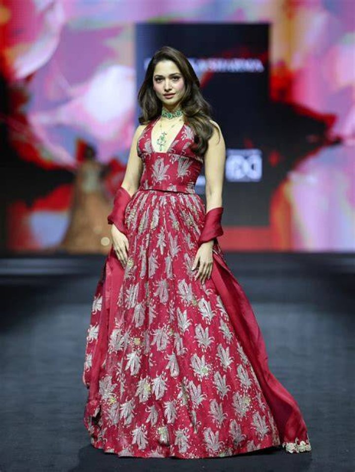 Tamannaah at Lakme Fashion Week in Febuary 2017