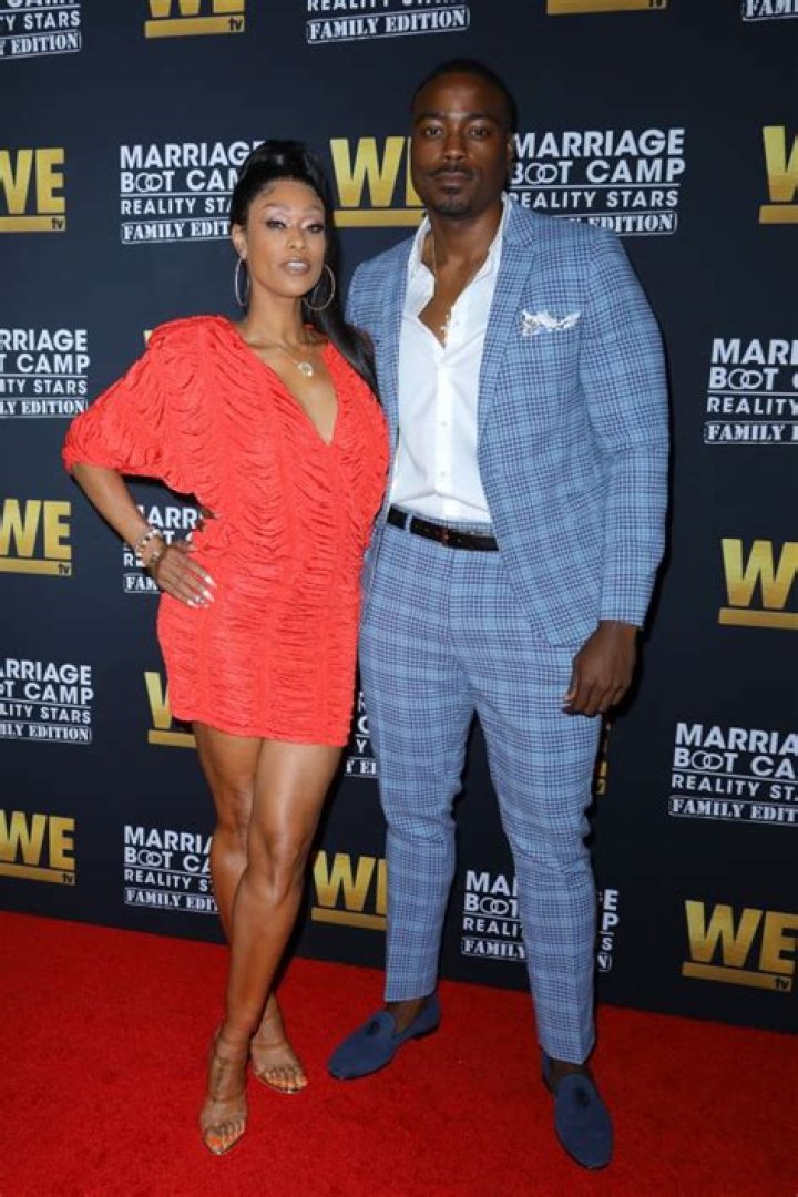 Tami Roman and Reggie Youngblood, as seen in December 2020