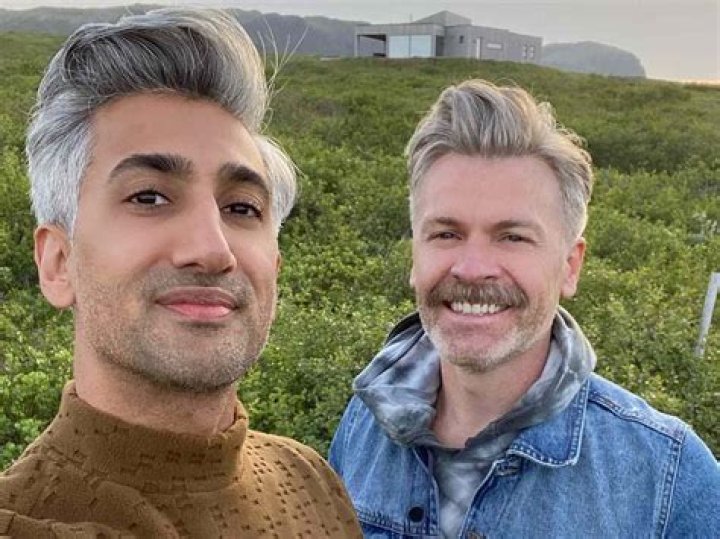 Tan France (Left) and Rob France in a selfie in October 2018