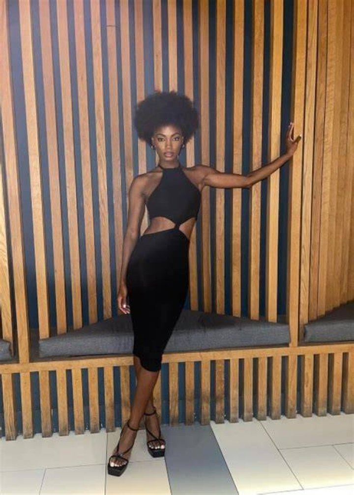 Tanaye White as seen in a selfie that was taken in New York City, New York in November 2021