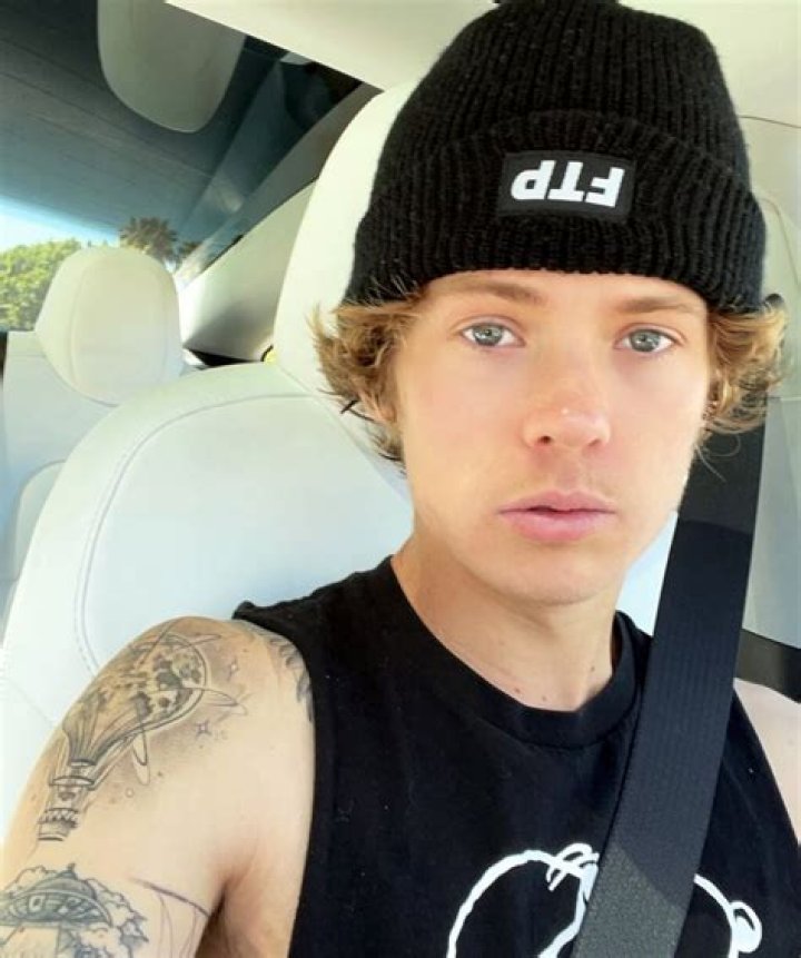 Tanner Fox in an Instagram selfie in February 2017