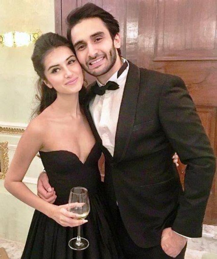 Tara Sutaria and Rohan Mehra as seen in December 2017