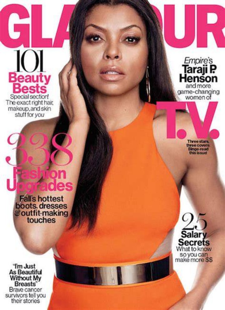 Taraji P. Henson graces Glamour's October 2015 Issue