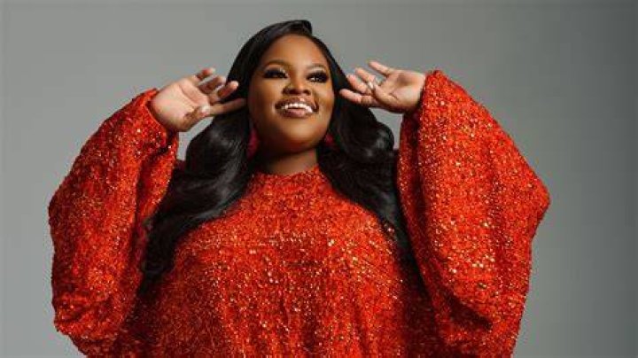 Tasha Cobbs during an event in October 2016