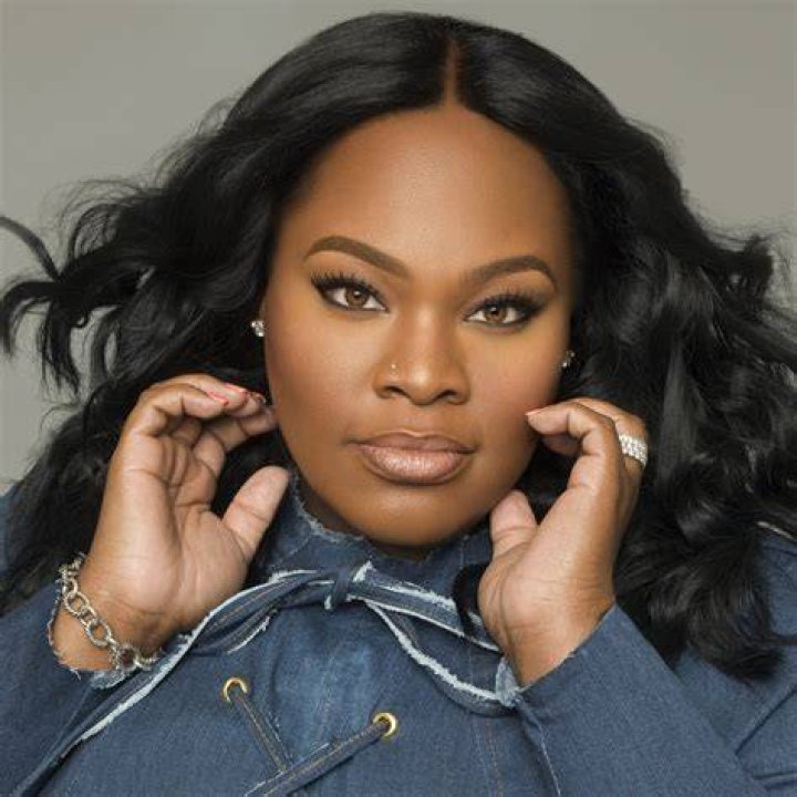 Tasha Cobbs in an Instagram selfie as seen in May 2020