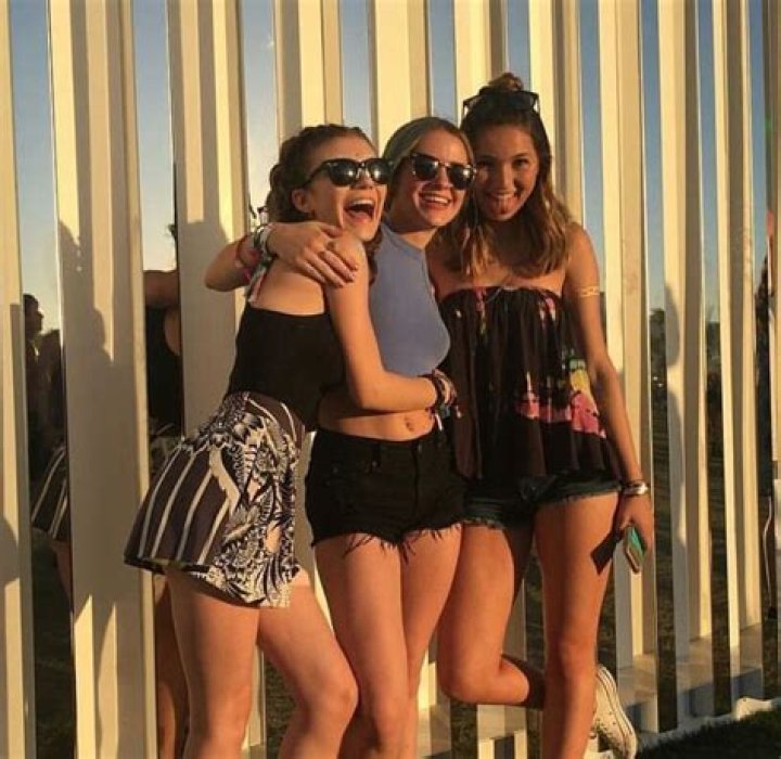 Taylar Hender with G. Hannelius during Easter 2014.