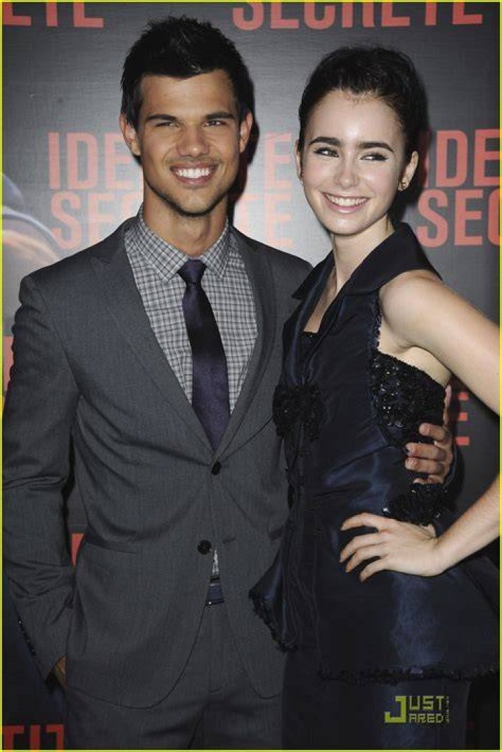 Taylor Lautner and Lily Collins