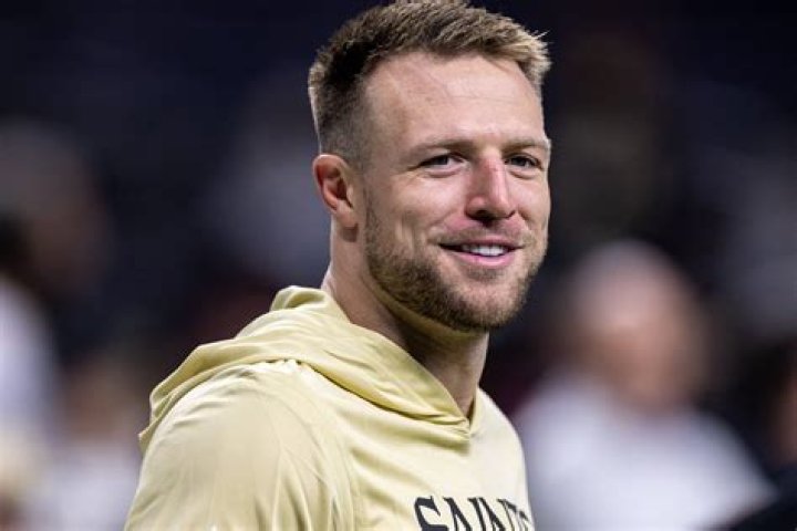 Taysom Hill as seen while smiling in a selfie with wife Emily Hill in March 2020