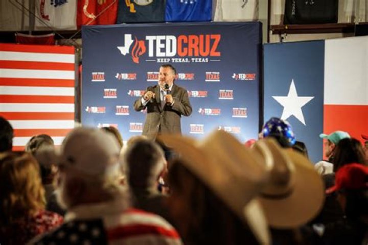 Ted Cruz at an event hosted by the Iowa GOP in Des Moines, Iowa in 2015