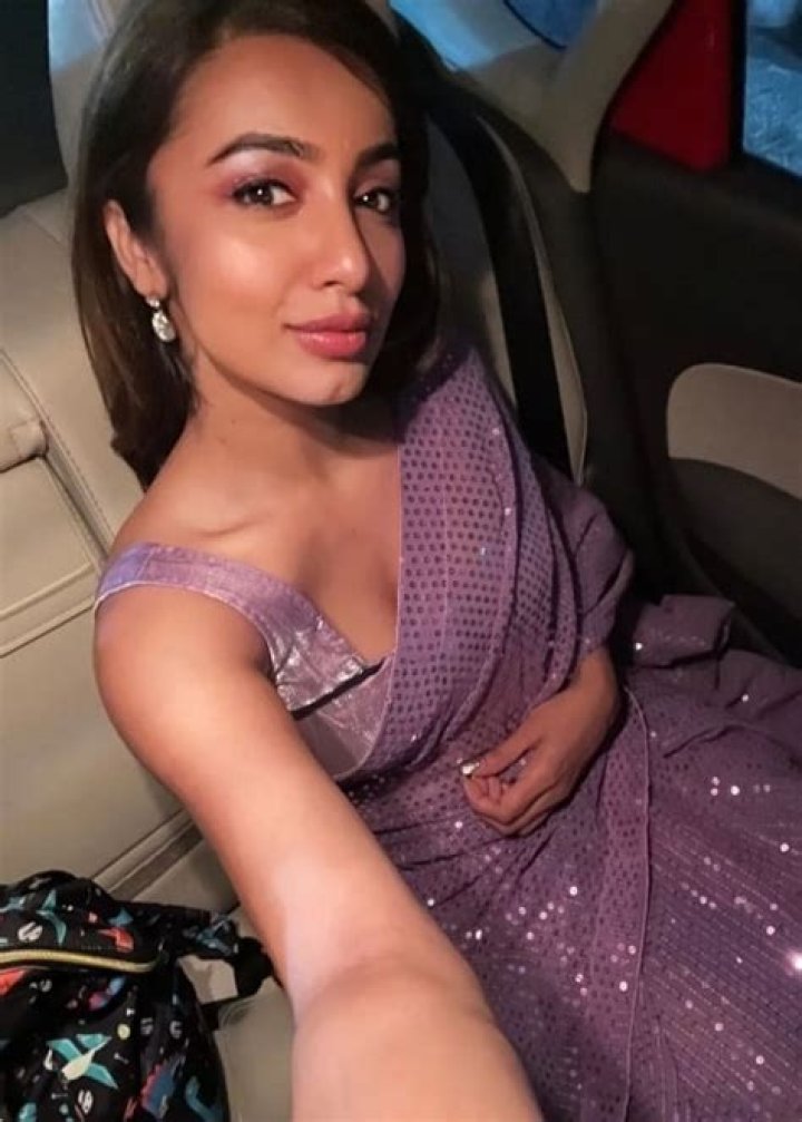 Tejaswi Madivada as seen in a selfie that was taken in March 2023