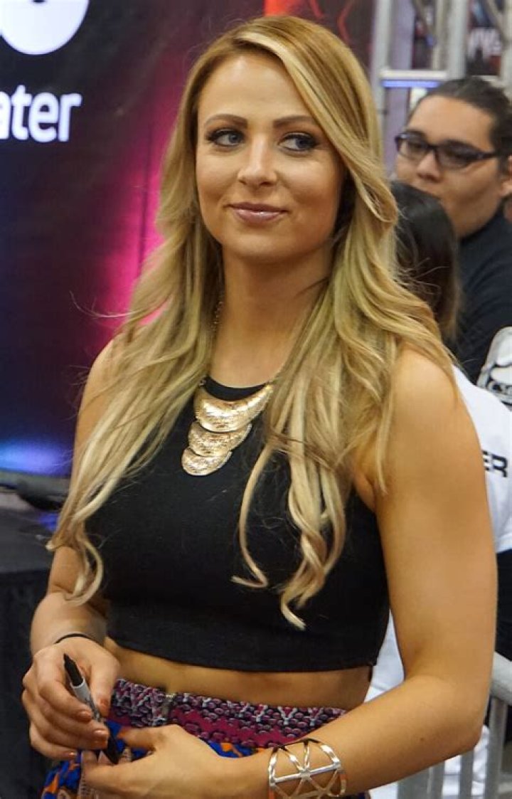 Tenille Dashwood at WWE Axxess in April 2014