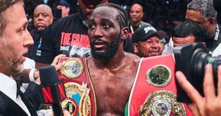 Terence Crawford as seen in a picture that was taken in June 2023