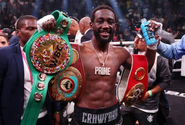Terence Crawford in a picture that was taken in June 2023